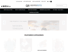 Tablet Screenshot of georgrothlosangeles.com